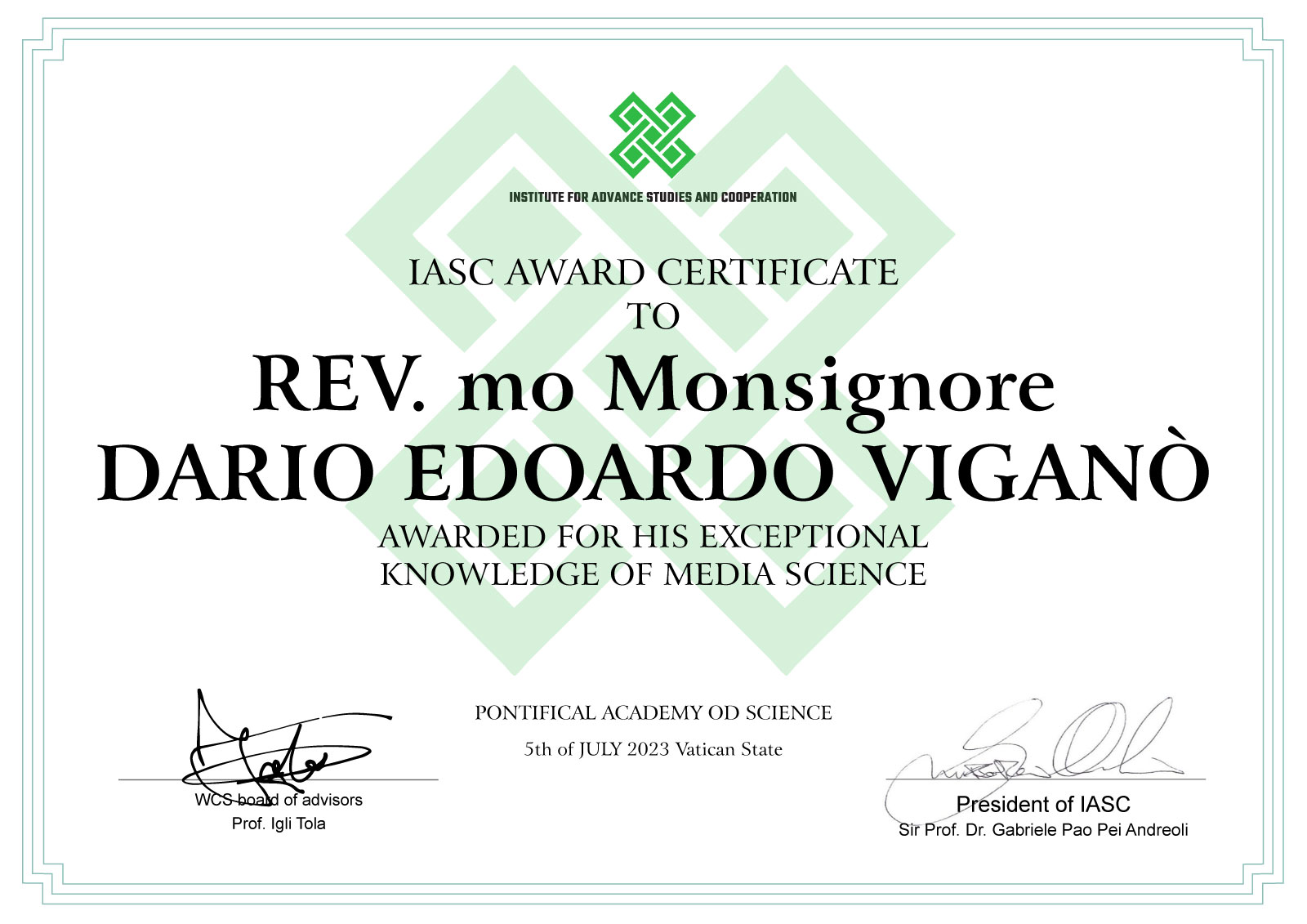 darioviganoaward