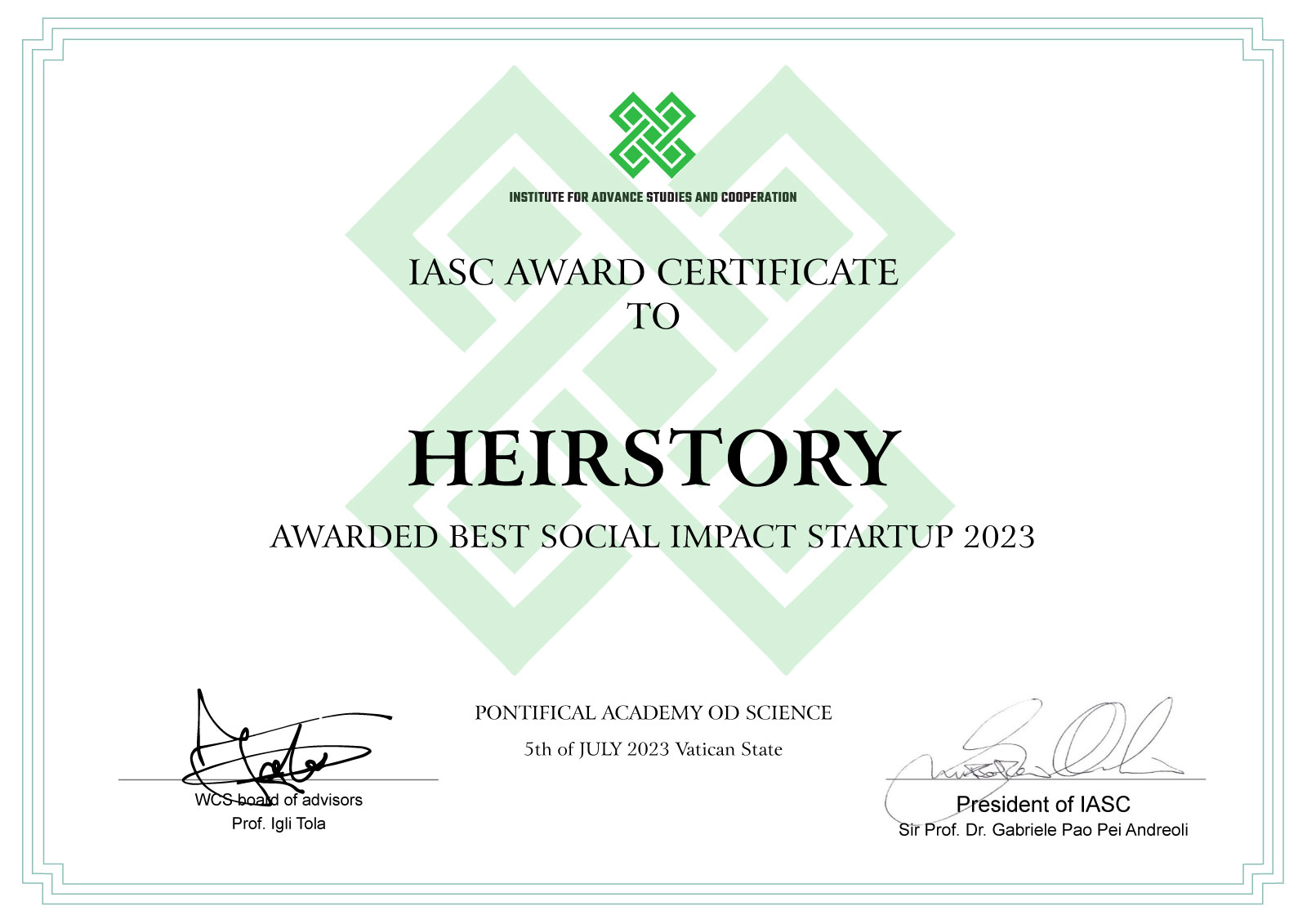 heirstory